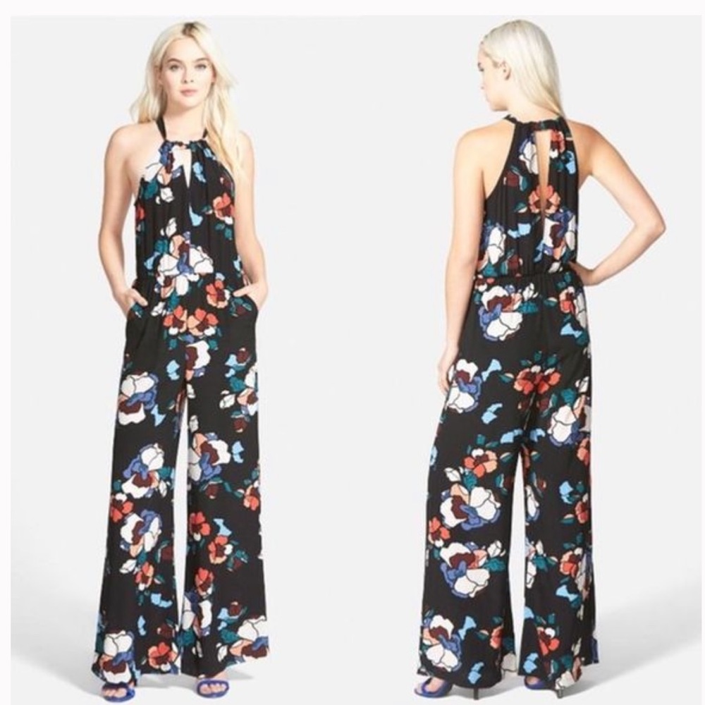 ASTAR Floral Jumpsuit